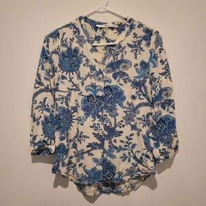 FUN2FUN Split Kneck Blouse